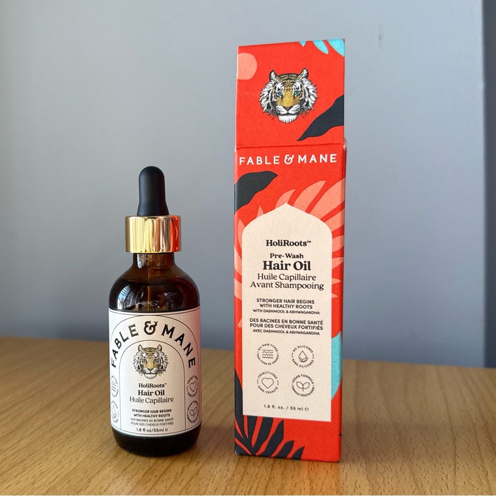 NEW Award Winner FABLE & MANE Hair Oil Treatment for Hair Growth